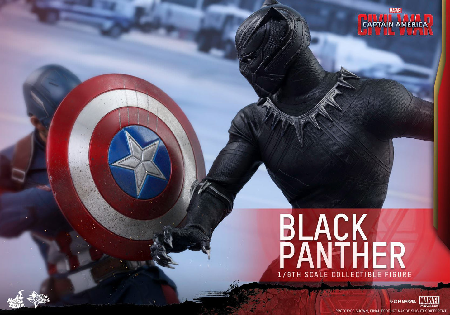 Black Panther 1/6 - Captain America: Civil War Hot Toys
