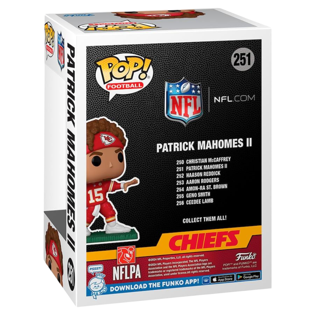 Patrick Mahomes II 251 (NFL) - Funko Pop! Football Kansas City Chiefs