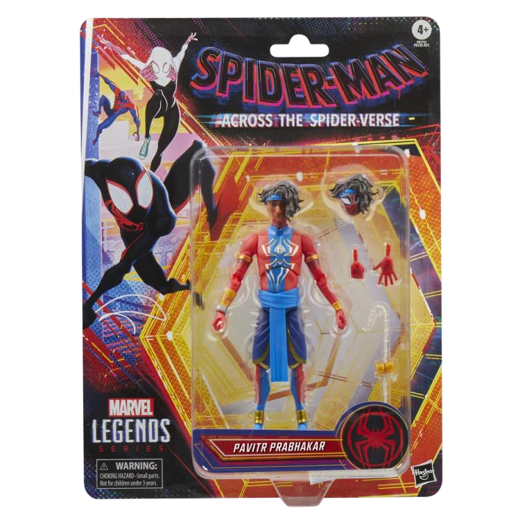 Pavitr Prabhakar (Wave 2) - Spider-Man: The Across the Spider-verse Hasbro Legends Retro