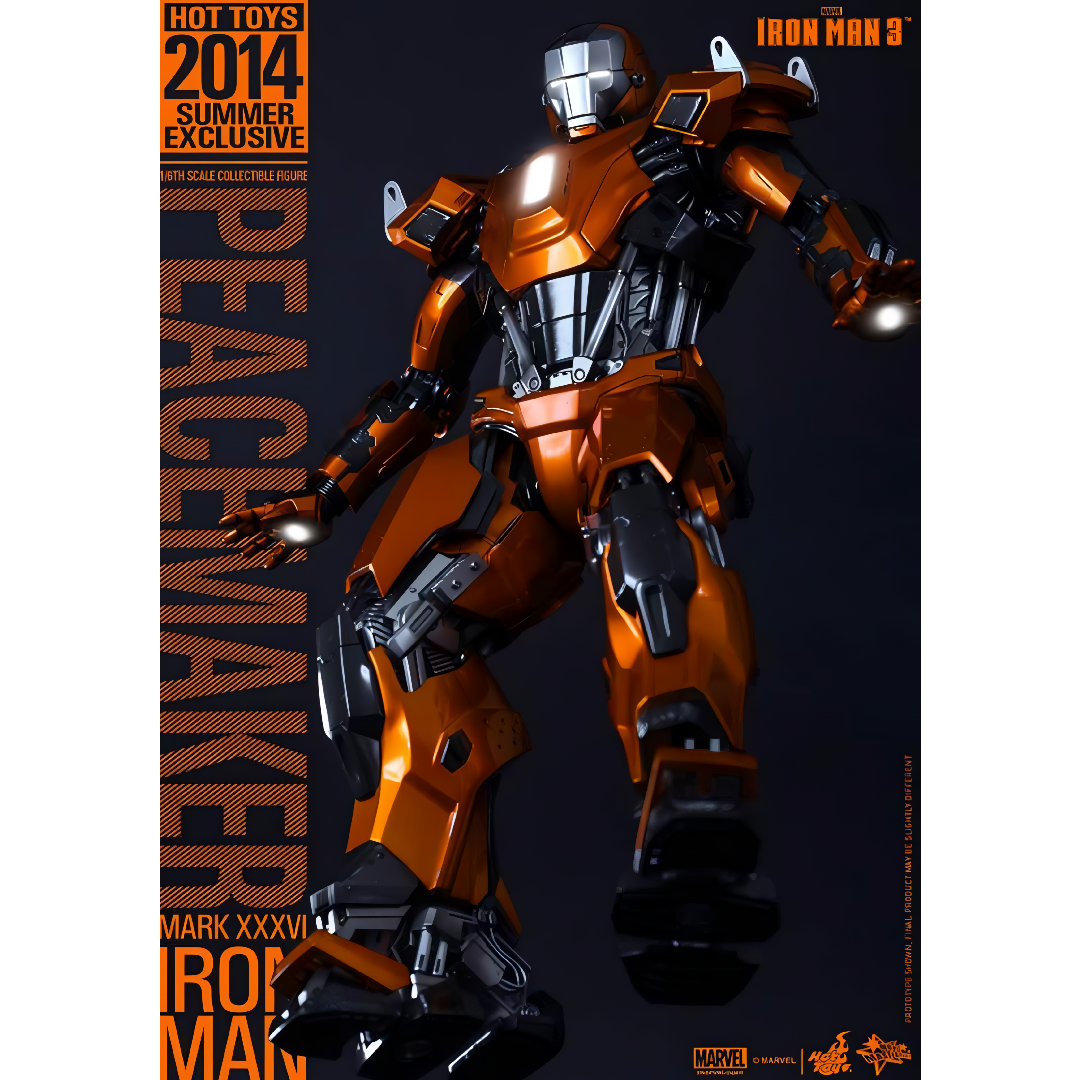 Peacemaker Mark XXXVI (2014 Summer Exclusive) 1/6 - Iron Man 3 Hot Toys