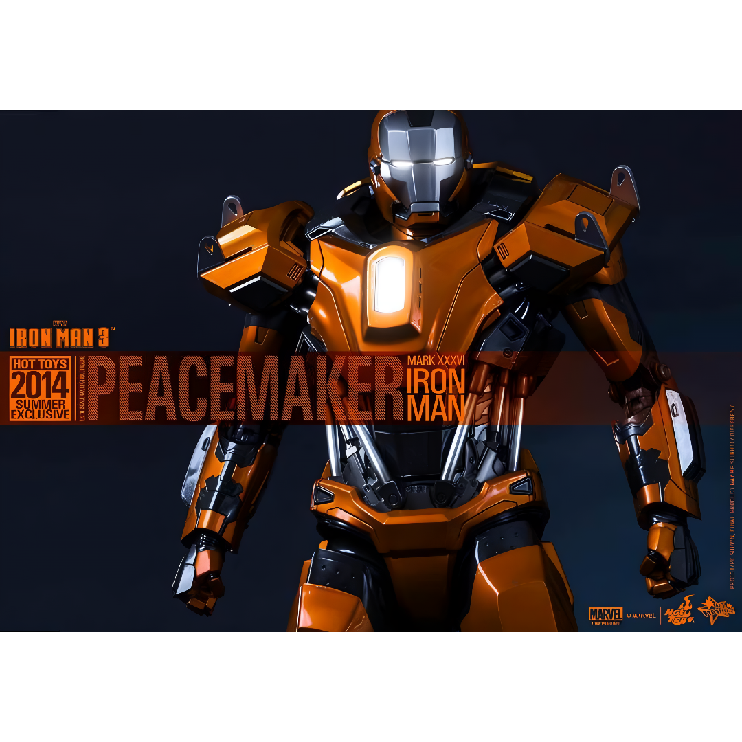 Peacemaker Mark XXXVI (2014 Summer Exclusive) 1/6 - Iron Man 3 Hot Toys