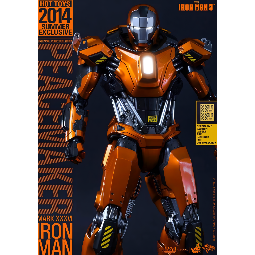 Peacemaker Mark XXXVI (2014 Summer Exclusive) 1/6 - Iron Man 3 Hot Toys