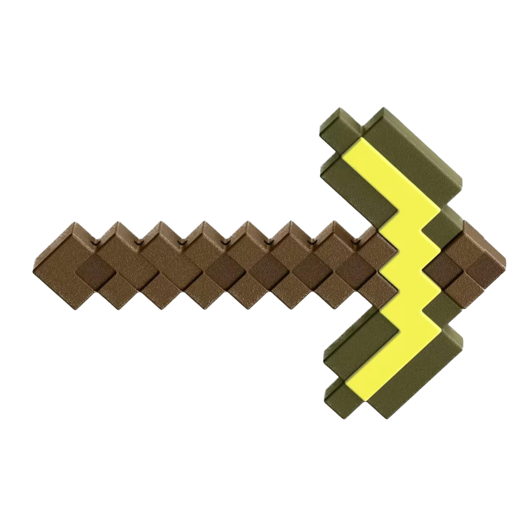 Pico de Oro Basico - Minecraft Mattel