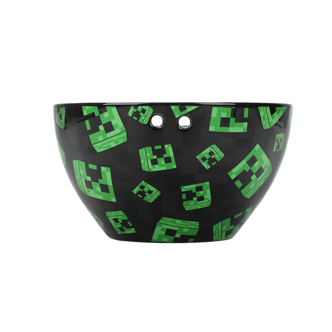Minecraft 20 oz.Tazón de cerámica para Ramen con Palillos - Minecraft Bioworld