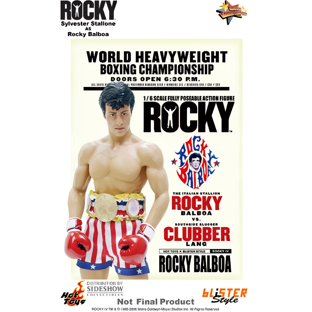 Rocky Balboa 1/6 - Rocky IV Hot Toys
