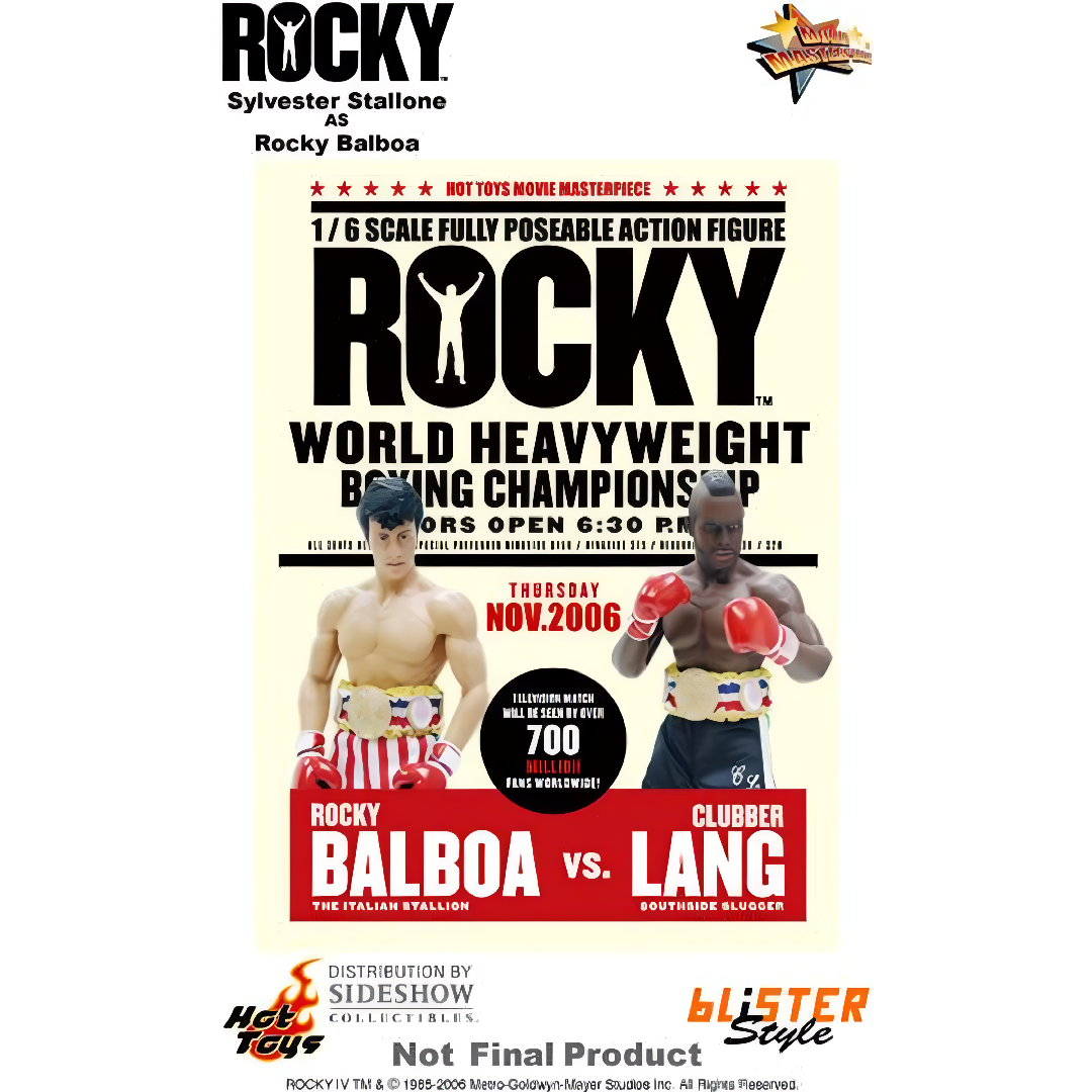 Rocky Balboa 1/6 - Rocky IV Hot Toys