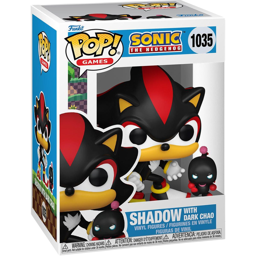 Shadow con Dark Chao Buddy 1035 - Sonic The Hedgehog Funko Pop!