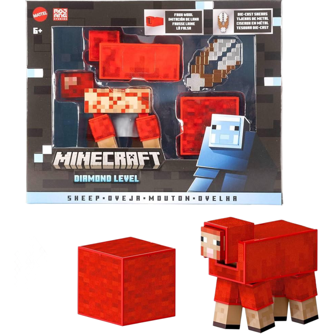 Oveja - Minecraft Diamond Level Mattel