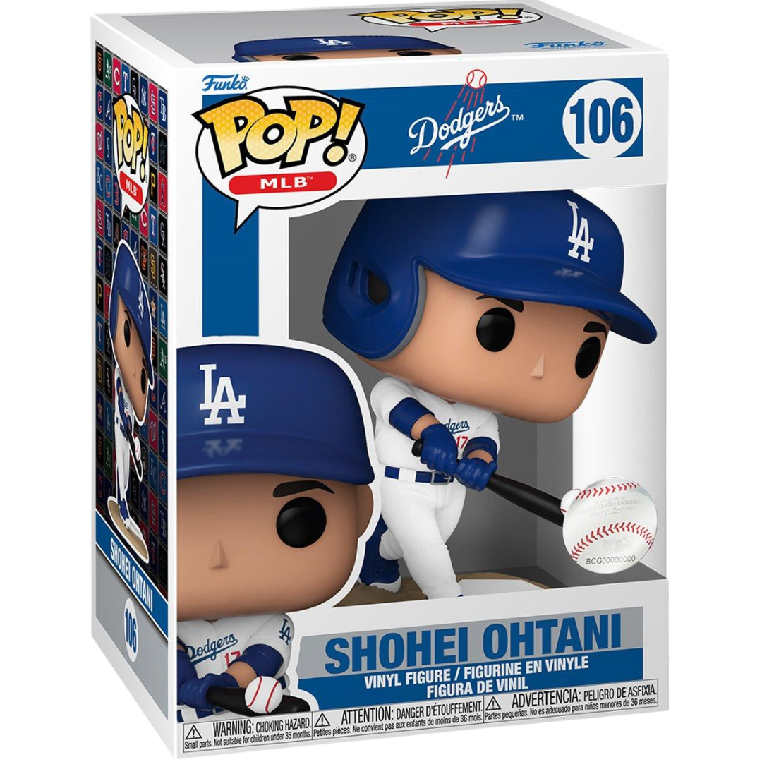 Shohei Otani 106 (Home Uniform) - MLB: Los Angeles Dodgers Funko Pop!