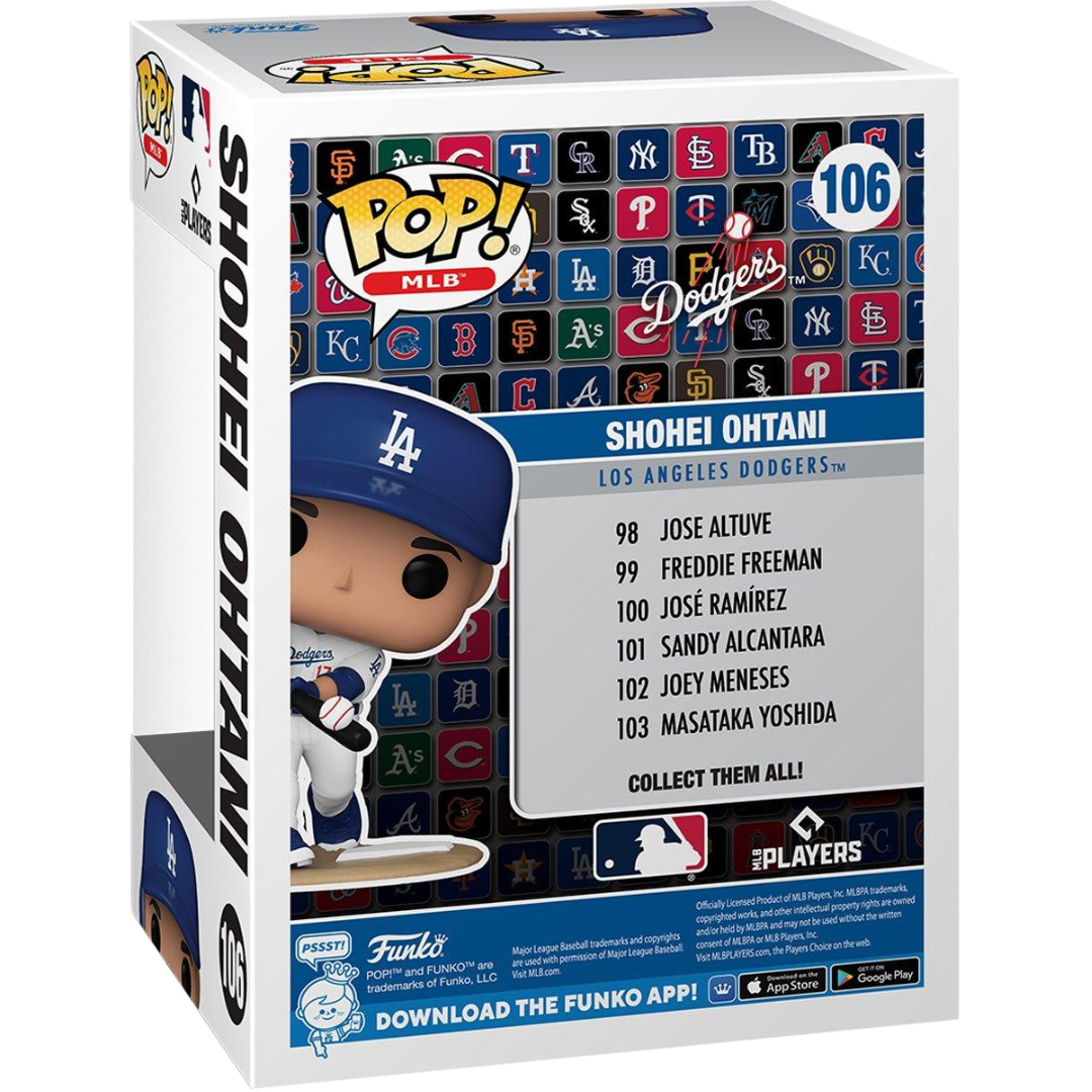 Shohei Otani 106 (Home Uniform) - MLB: Los Angeles Dodgers Funko Pop!