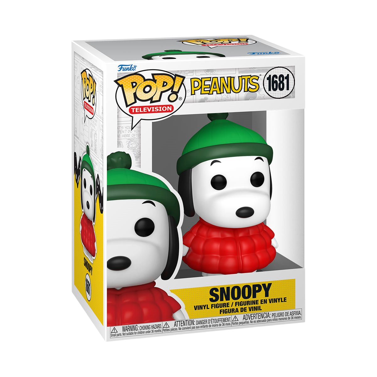 Snoopy in Red Coat 1681 - Funko Pop! Peanuts