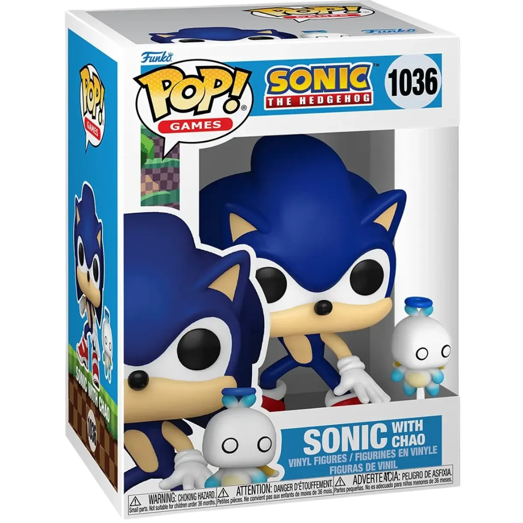 Sonic con Chao Buddy 1036 - Sonic The Hedgehog Funko Pop!
