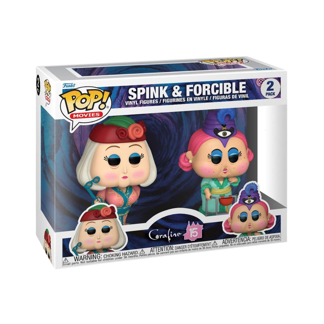 Spink & Forcible 2Pack - Coraline 15Th Anniversary Funko Pop!