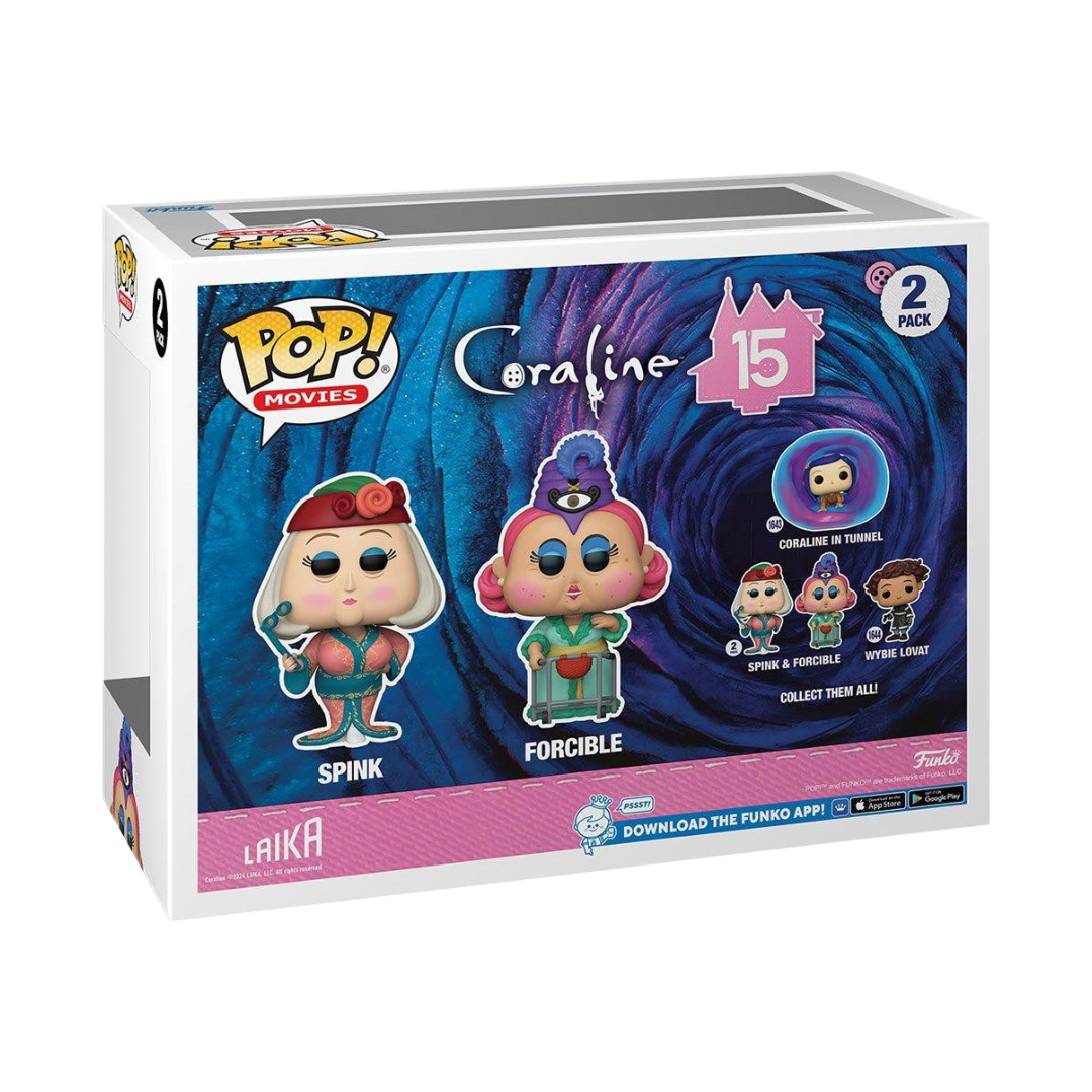 Spink & Forcible 2Pack - Coraline 15Th Anniversary Funko Pop!