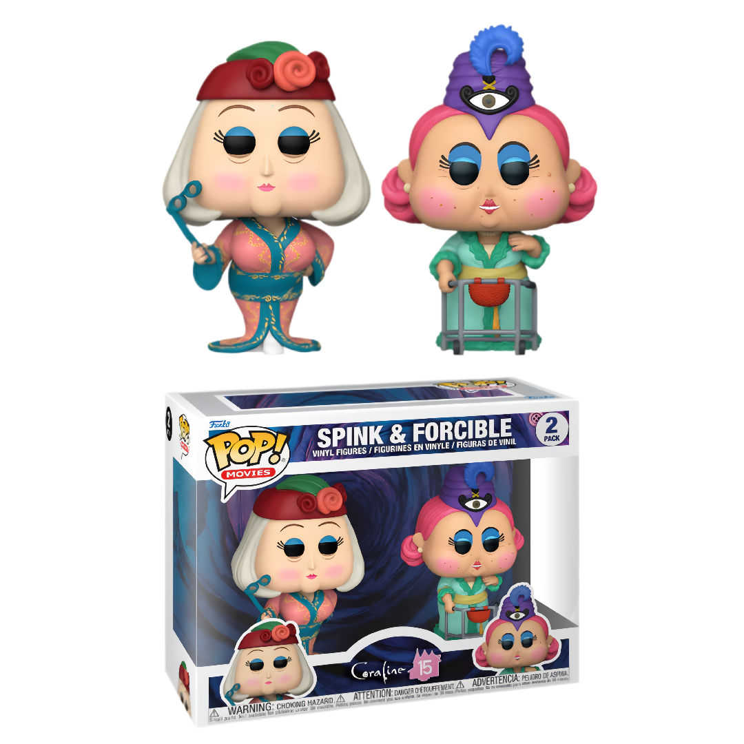 Spink & Forcible 2Pack - Coraline 15Th Anniversary Funko Pop!