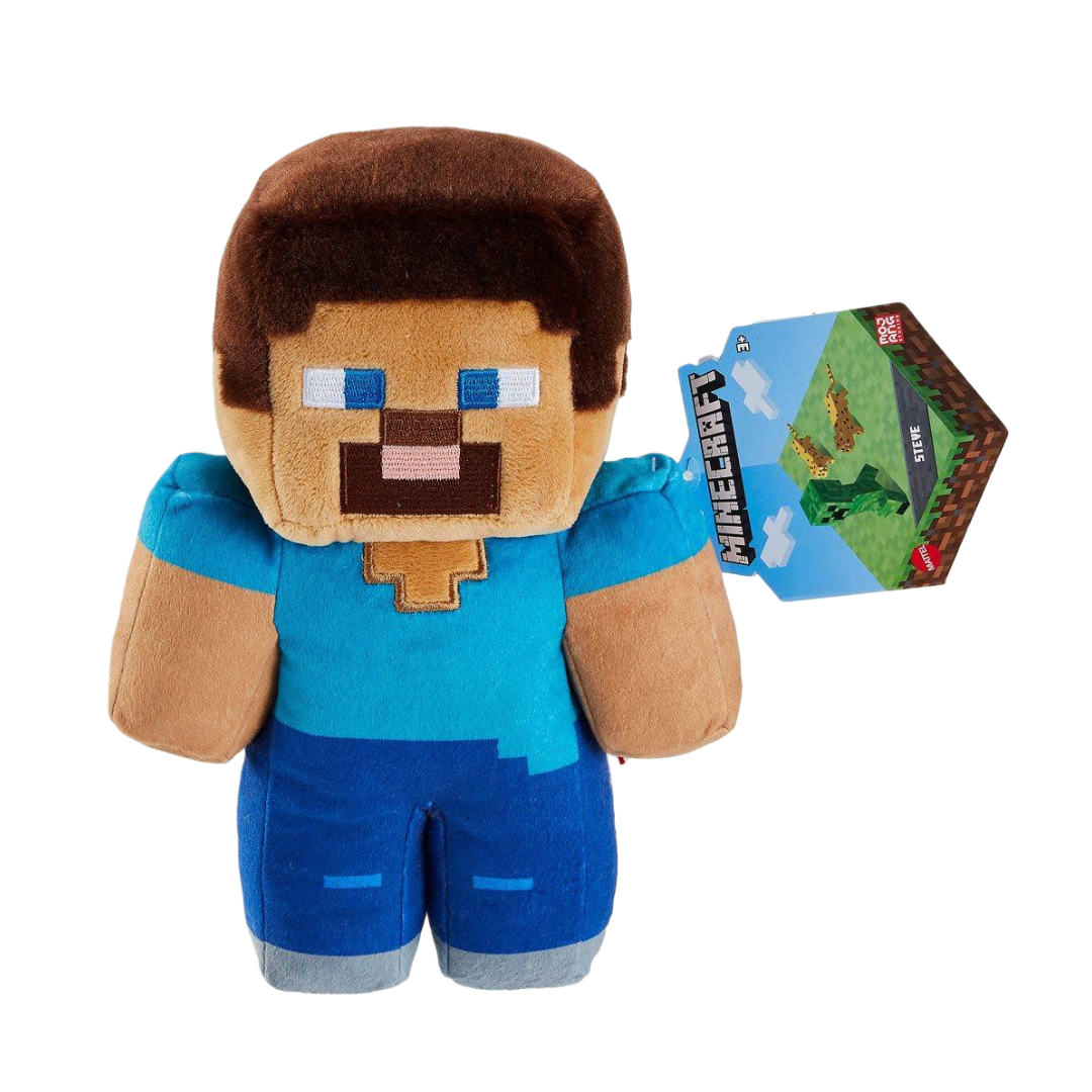 Steve - Minecraft Peluche Basico Mattel