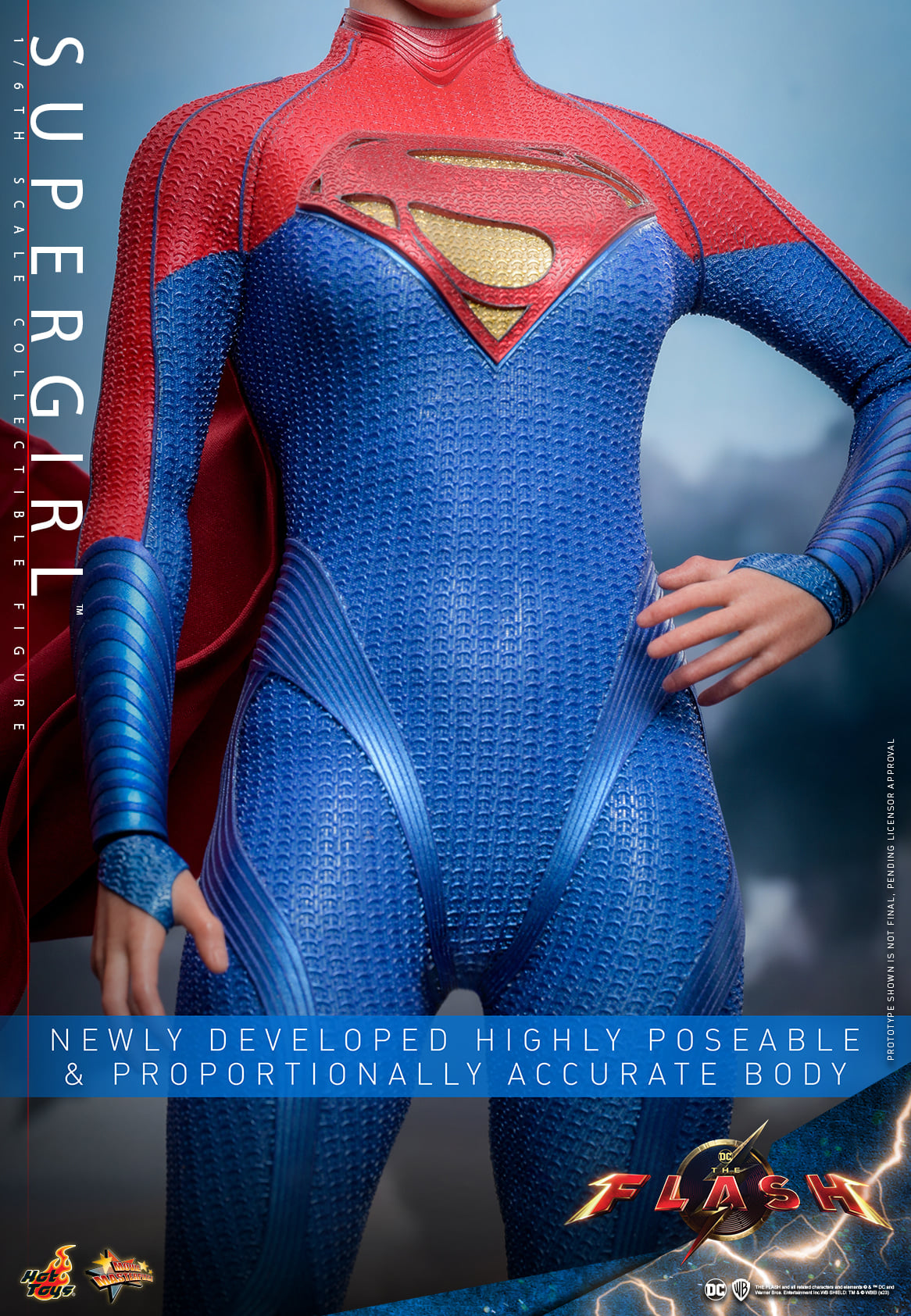 Supergirl 1/6 - Dc: The Flash Hot Toys