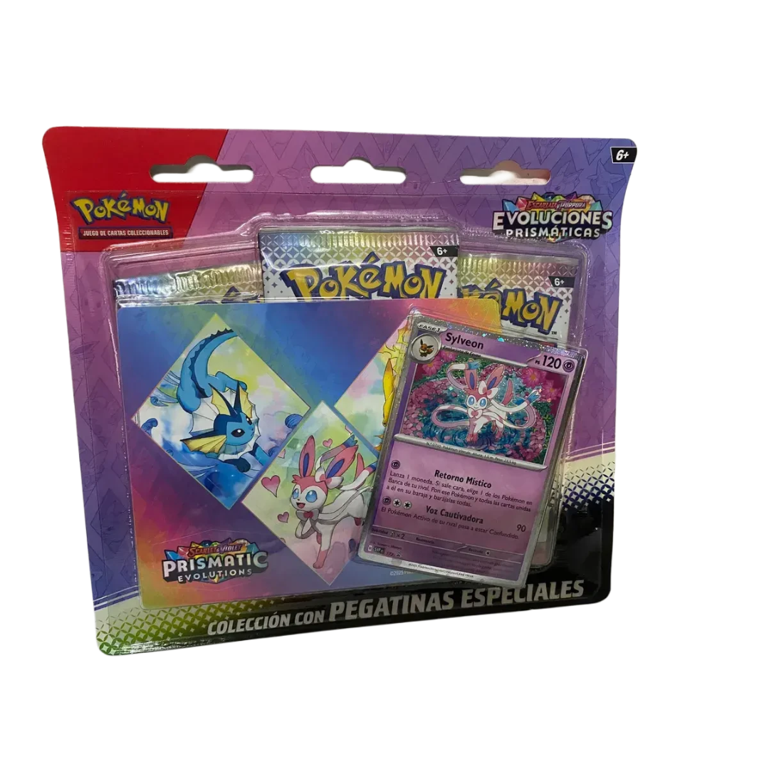 Sylveon Tech Sticker Collection (Español) - Evoluciones Prismaticas: Pokemon TCG