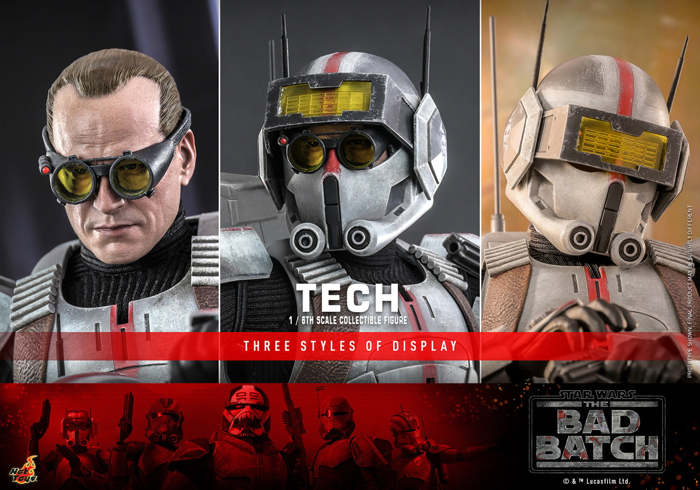 Tech 1/6 - Star Wars: The Bad Batch Hot Toys