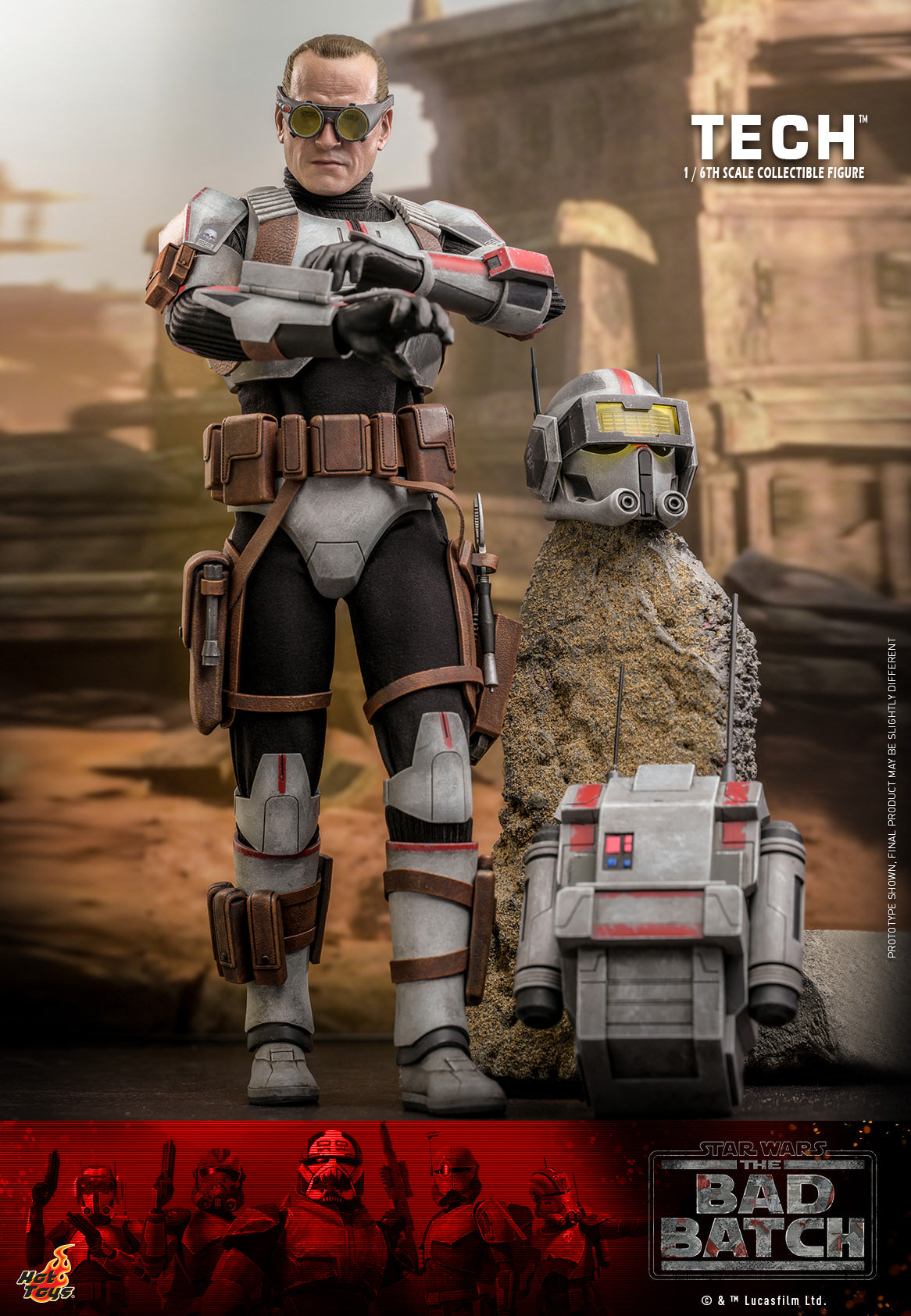Tech 1/6 - Star Wars: The Bad Batch Hot Toys