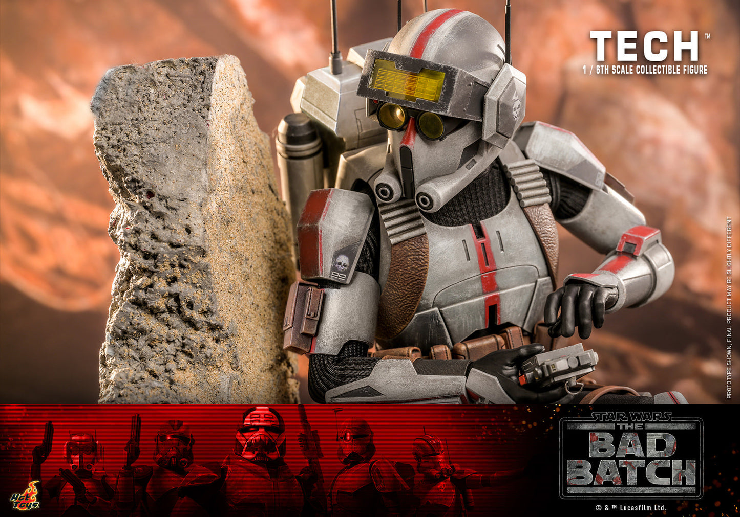 Tech 1/6 - Star Wars: The Bad Batch Hot Toys
