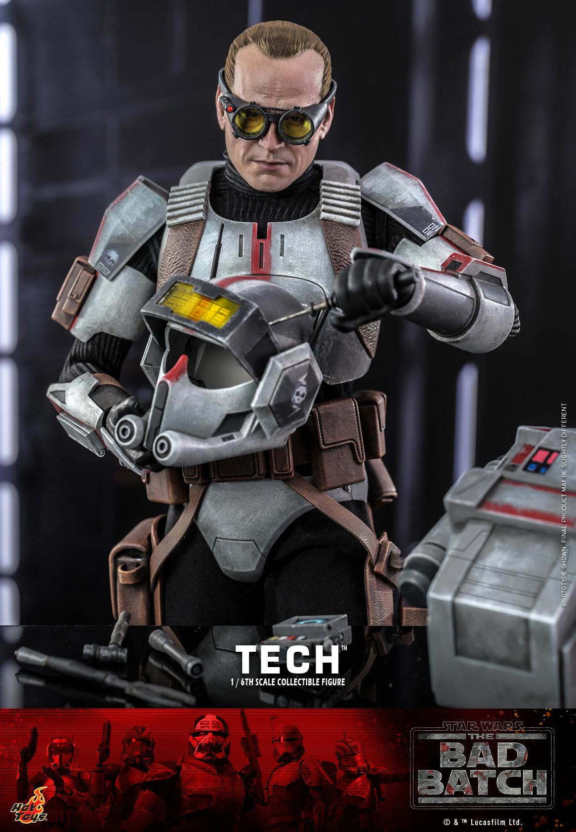 Tech 1/6 - Star Wars: The Bad Batch Hot Toys