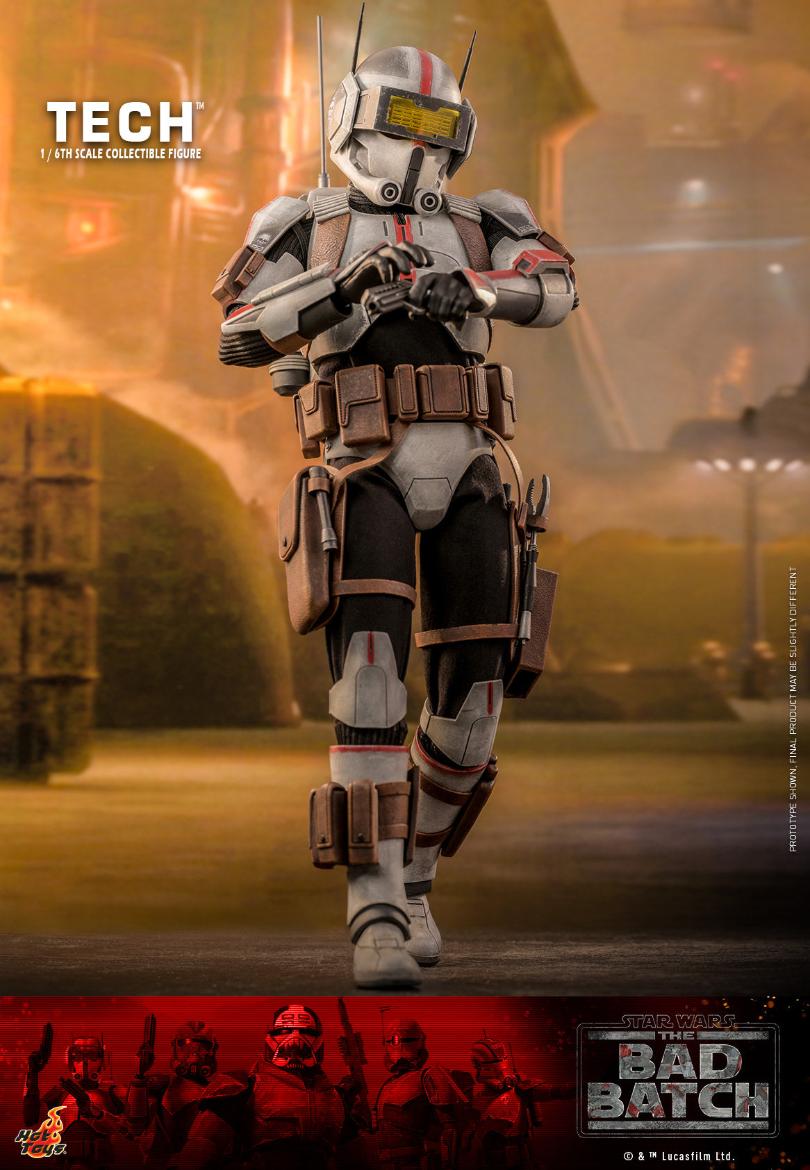 Tech 1/6 - Star Wars: The Bad Batch Hot Toys