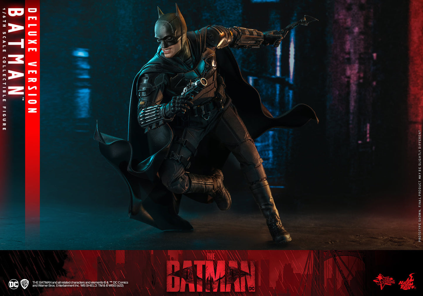 The Batman Deluxe 1/6 - The Batman Dc Hot Toys
