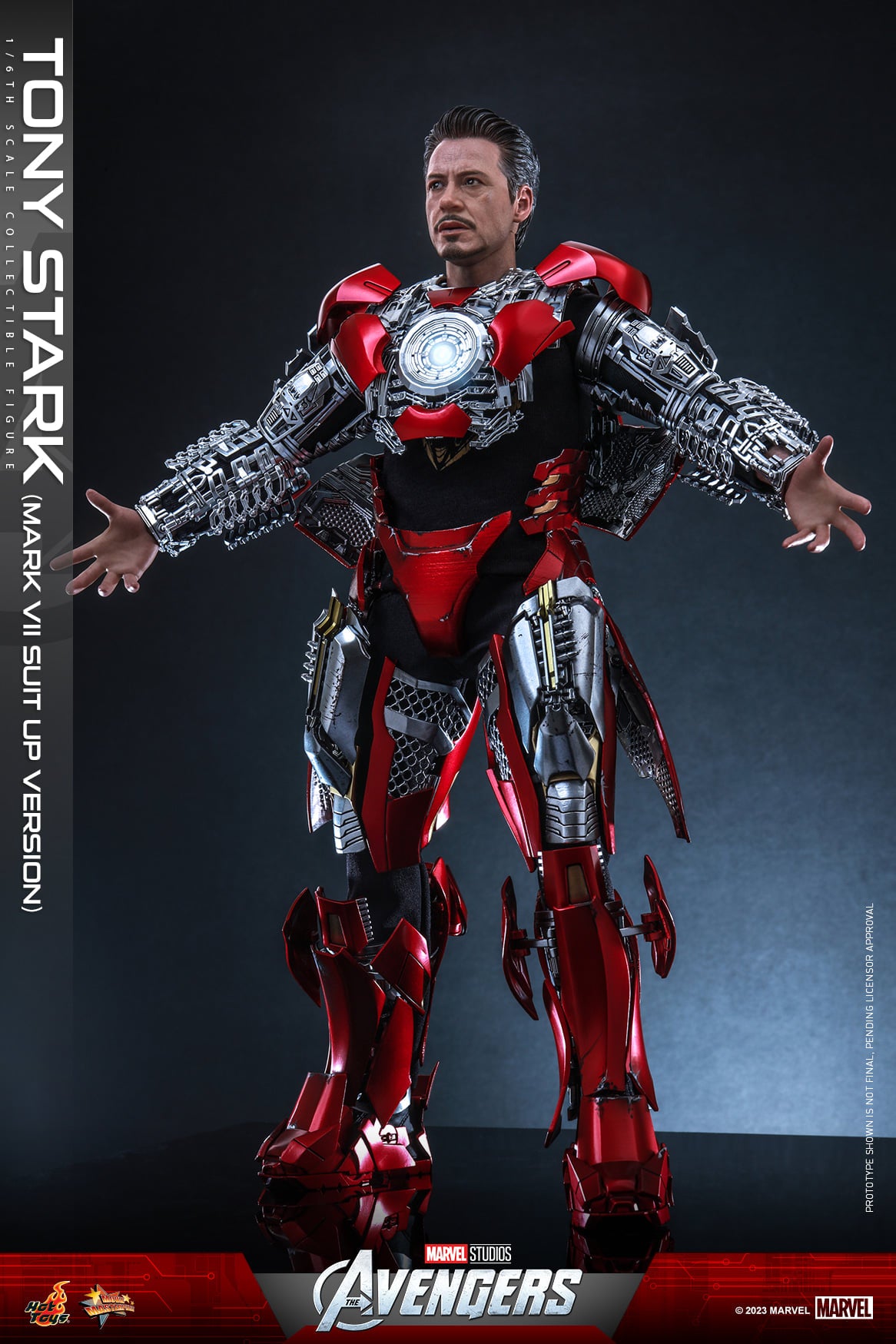 Tony Stark (Mark VII Suit Up Version) 1/6 Marvel: The Avengers Hot Toys