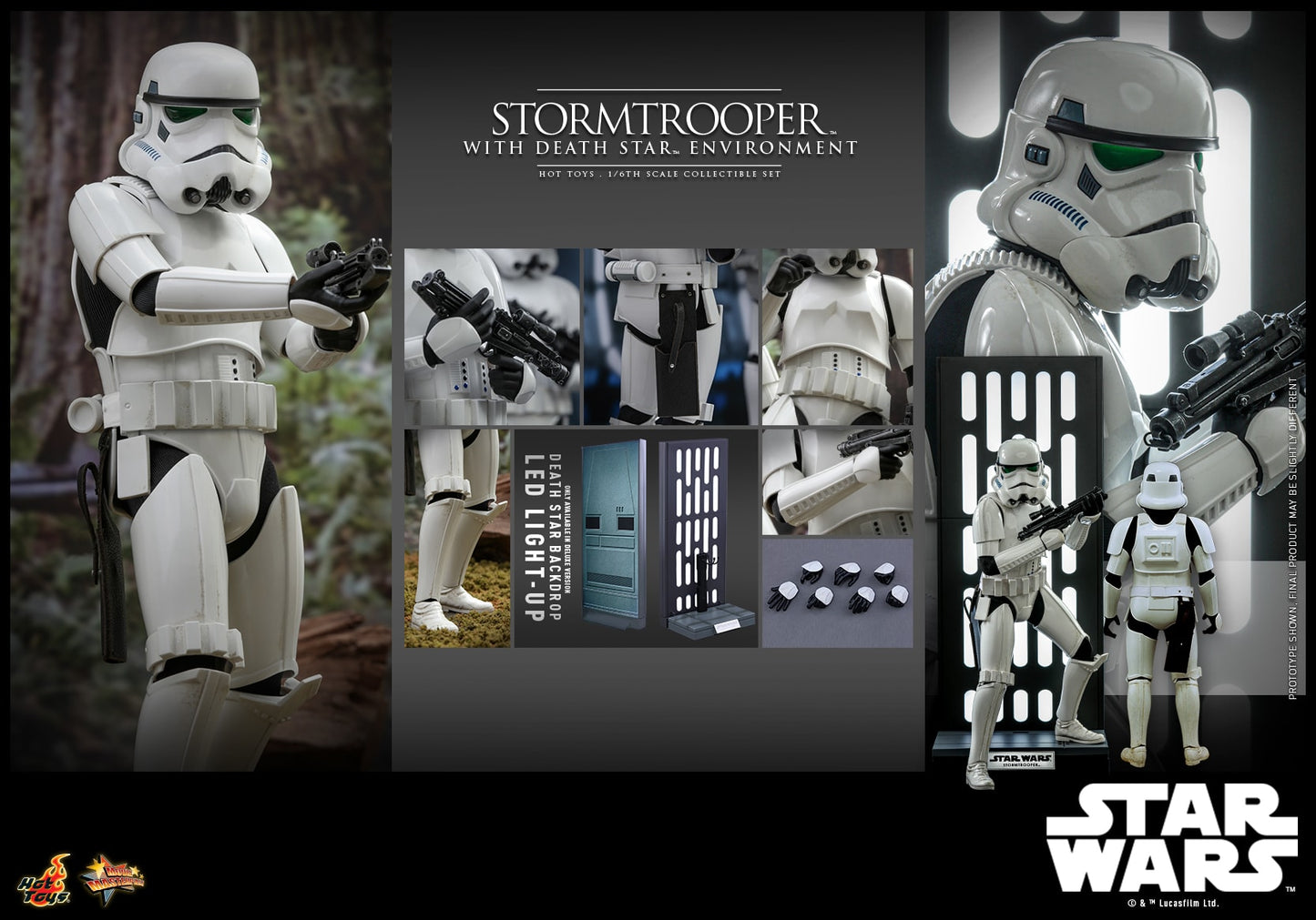 Stormtrooper with Death Star Environment 1/6 - Star Wars: A New Hope Hot Toys
