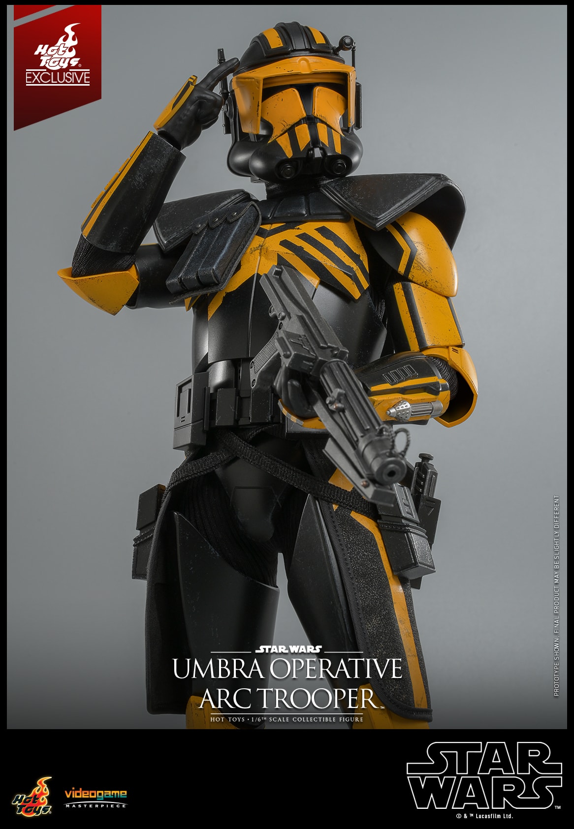 Umbra Operative Arc Trooper Exclusive 1/6 - Star Wars: Battlefront II Hot Toys