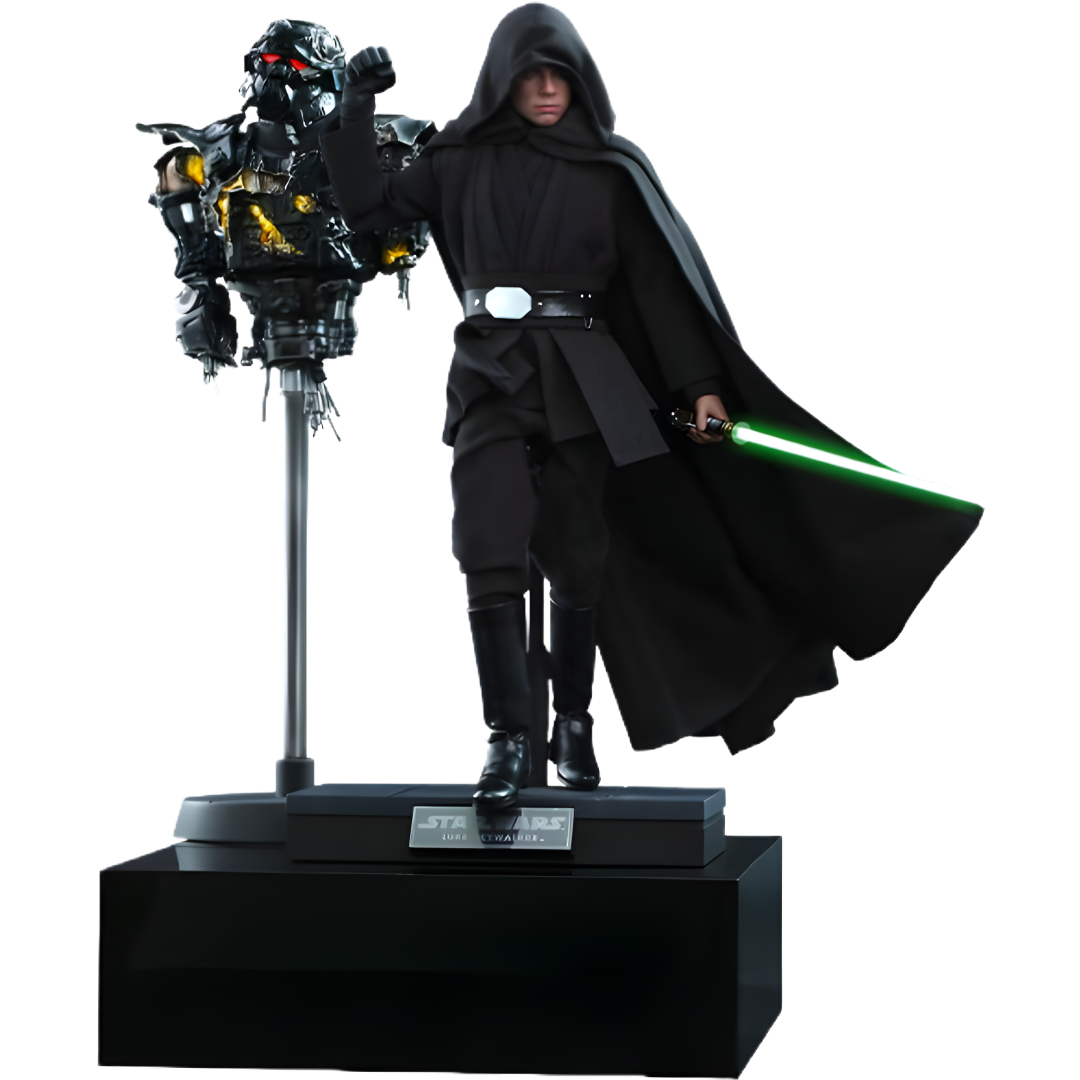 Luke Skywalker & Grogu Deluxe 1/6 - Star Wars: The Mandalorian Hot Toys