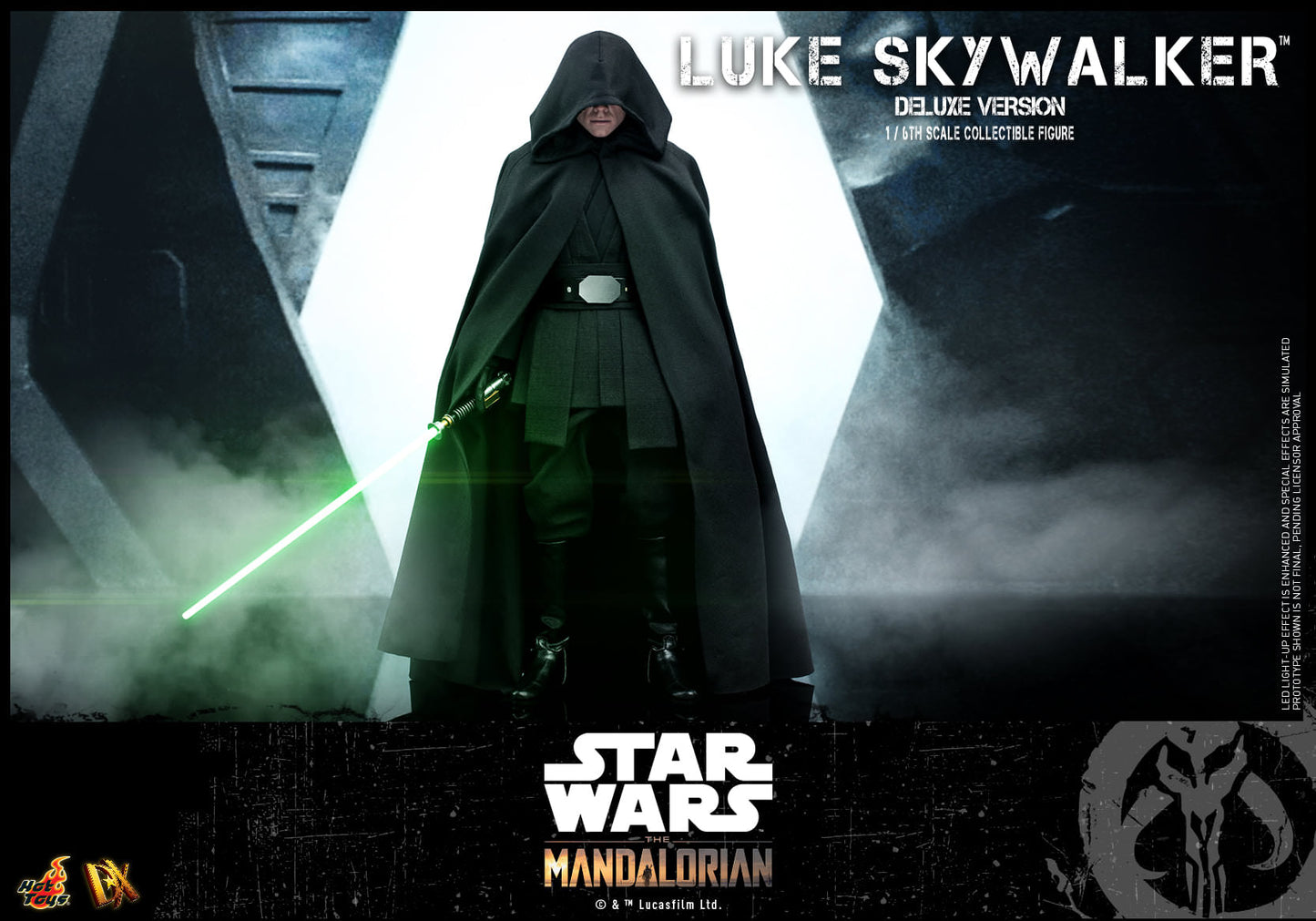 Luke Skywalker & Grogu Deluxe 1/6 - Star Wars: The Mandalorian Hot Toys