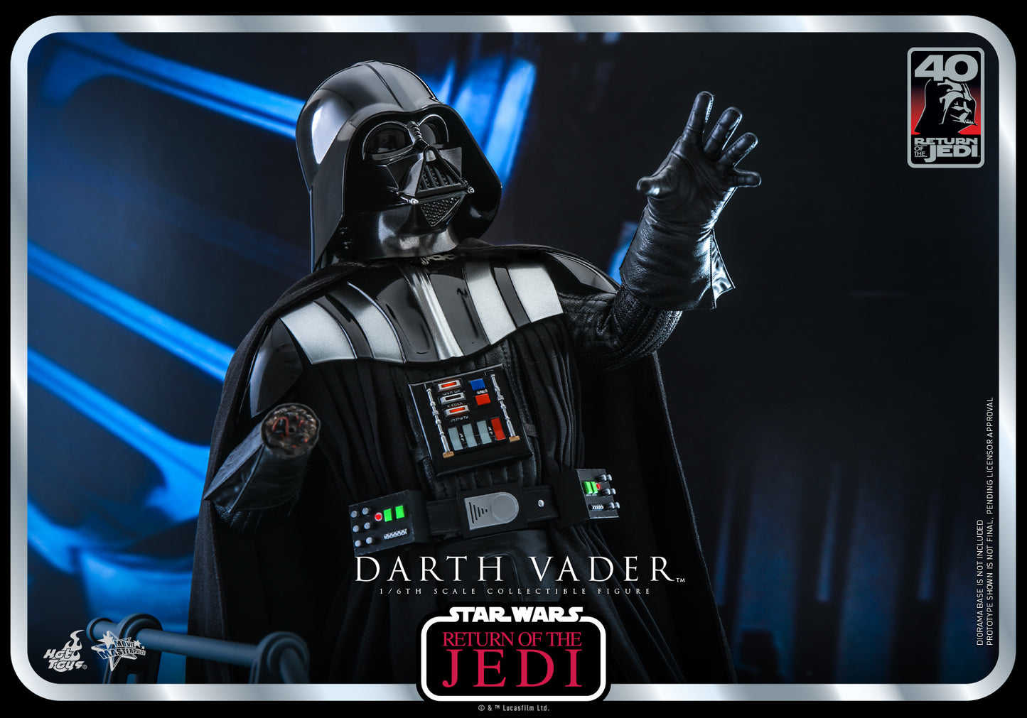 Darth Vader 1/6 - Star Wars: The Return Of The Jedi 40Th Anniversary Hot Toys