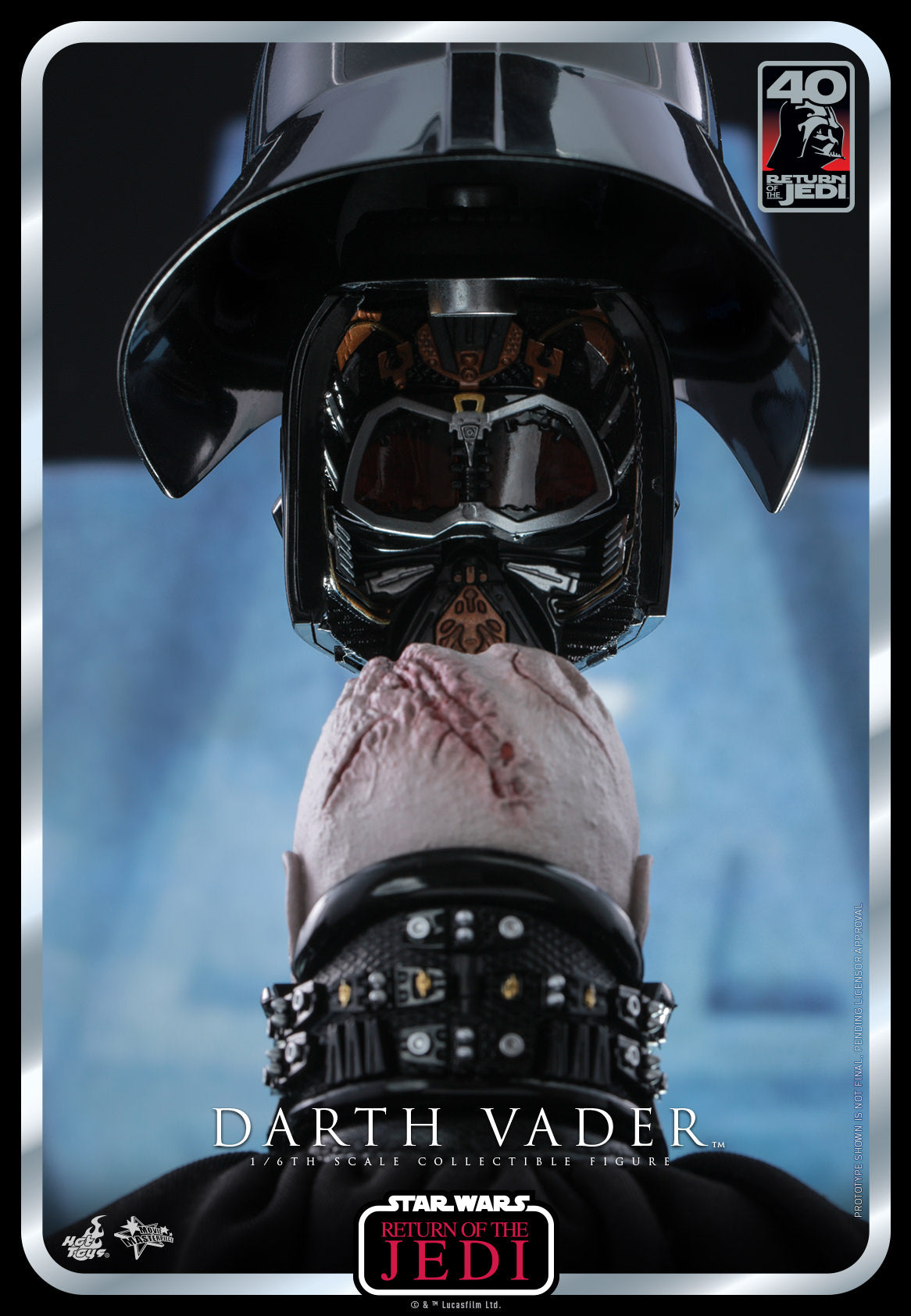 Darth Vader 1/6 - Star Wars: The Return Of The Jedi 40Th Anniversary Hot Toys