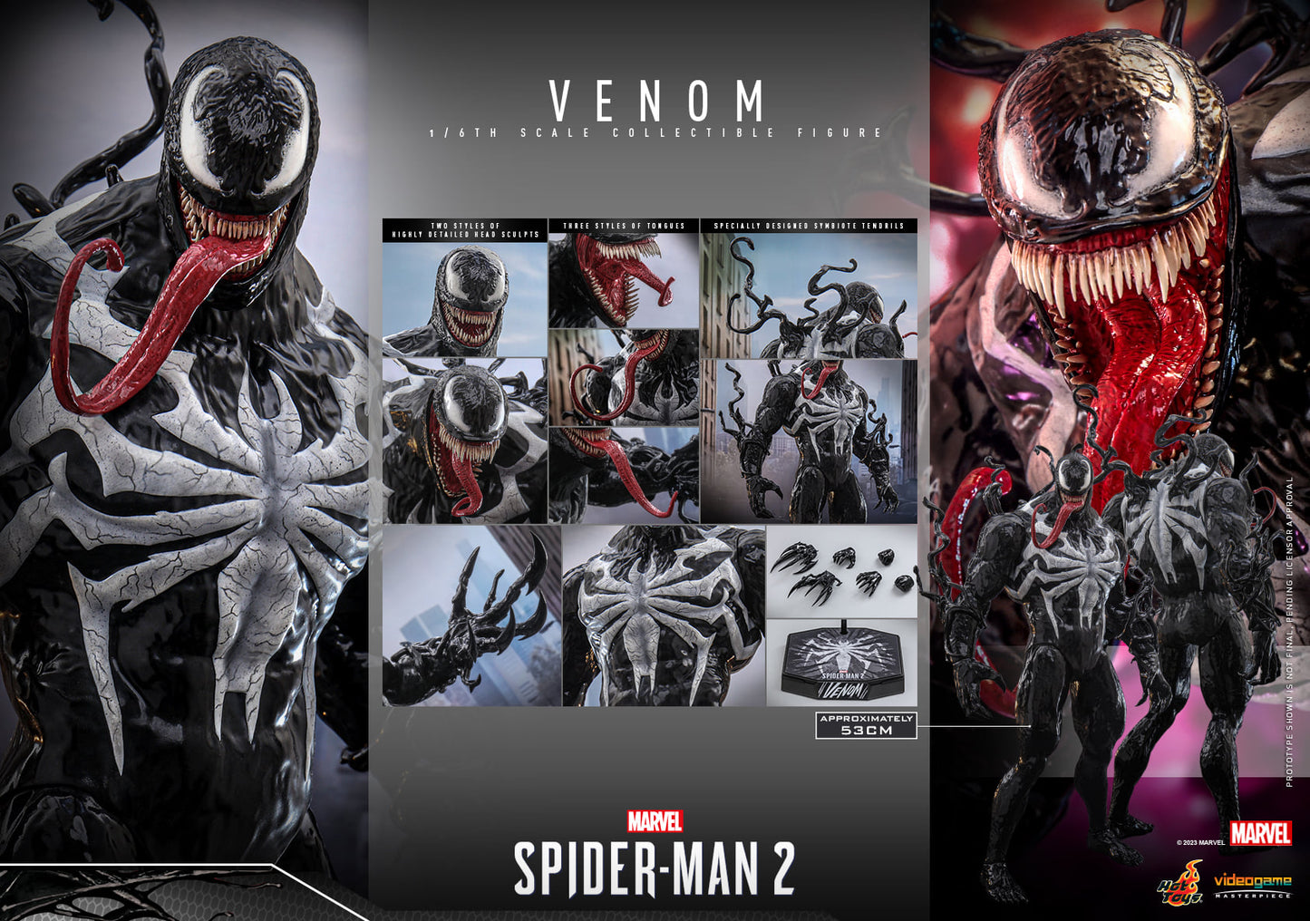 Venom 1/6 - Marvel's Spider-Man 2 Hot Toys