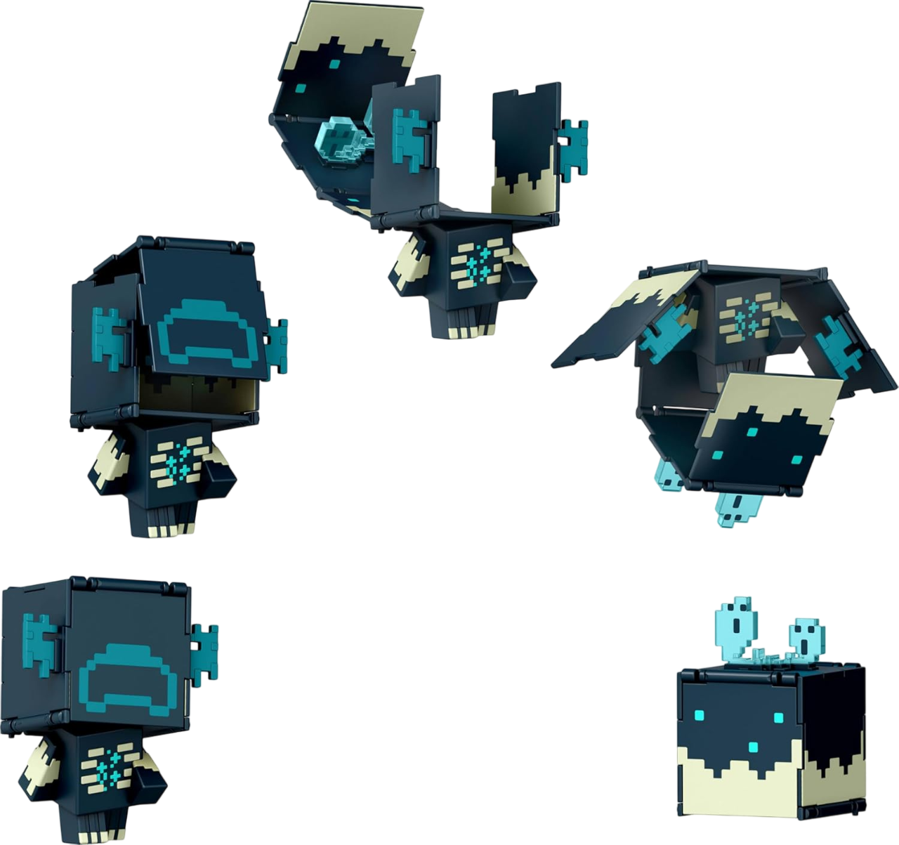 Warden Flippin 2 en 1 - Minecraft Mattel