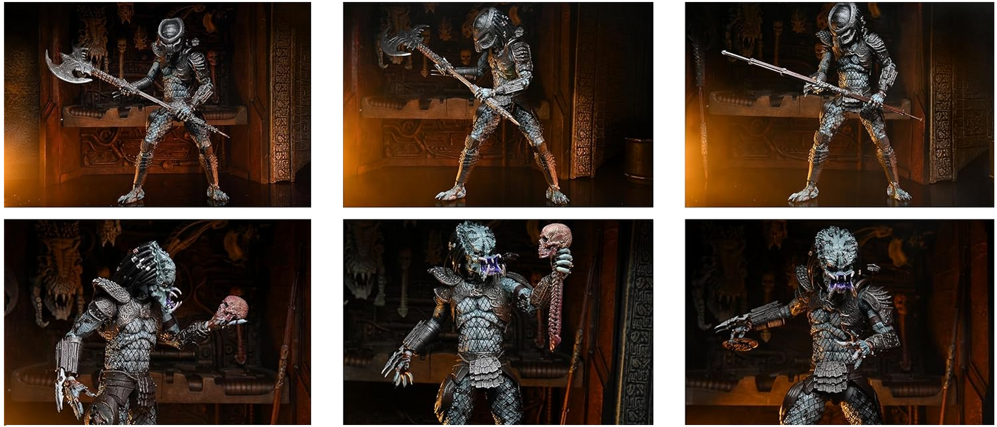 Warrior Predator (30Th Aniversario) Ultimate - Predator 2 NECA