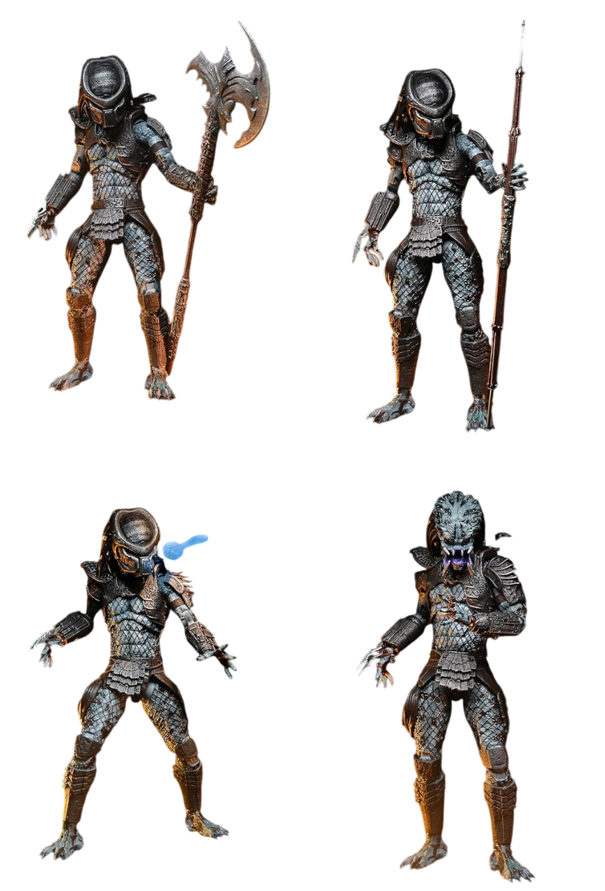 Warrior Predator (30Th Aniversario) Ultimate - Predator 2 NECA