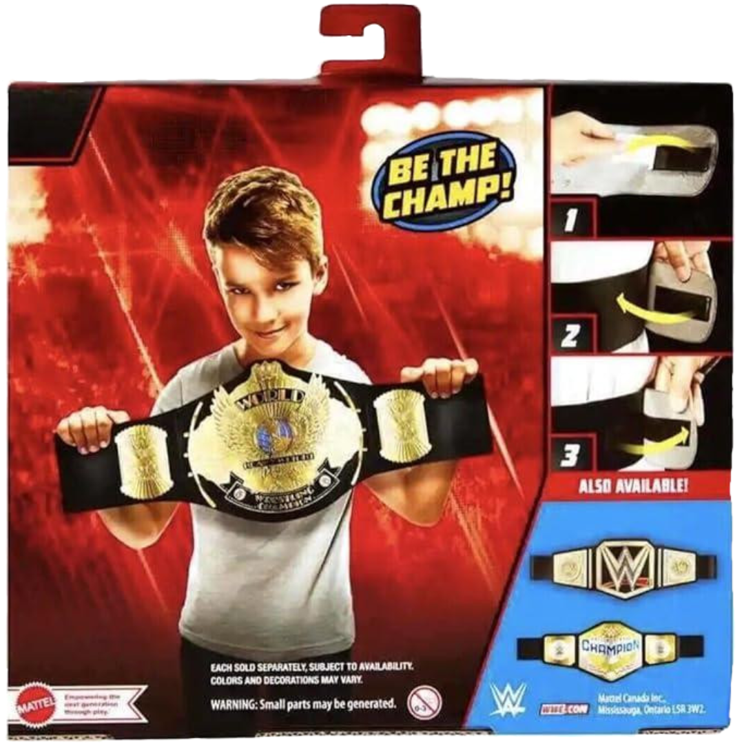 Winged Eagle World Heavyweight Wrestling Championship Role-Play - WWE Mattel
