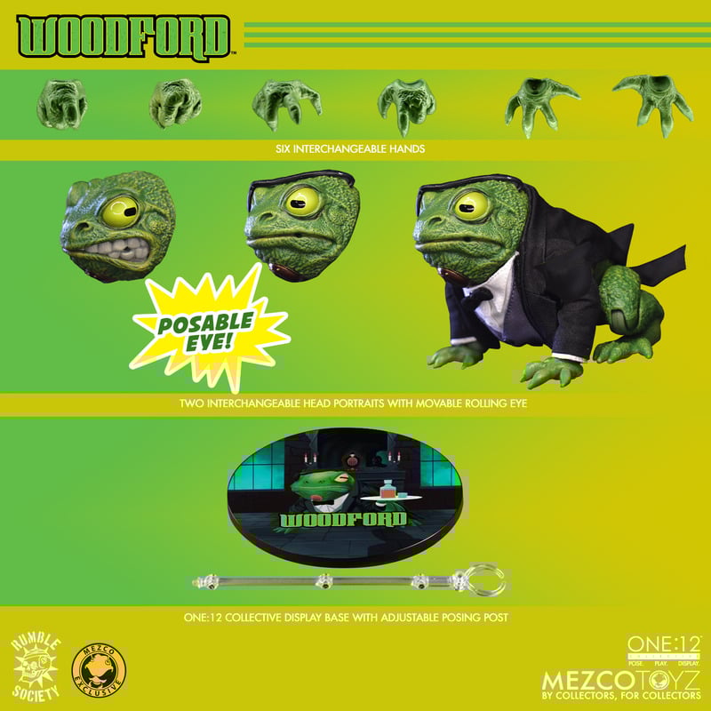 Woodford One:12 Exclusive - Rumble of Society: The first Spectral Agent Mezco Toyz