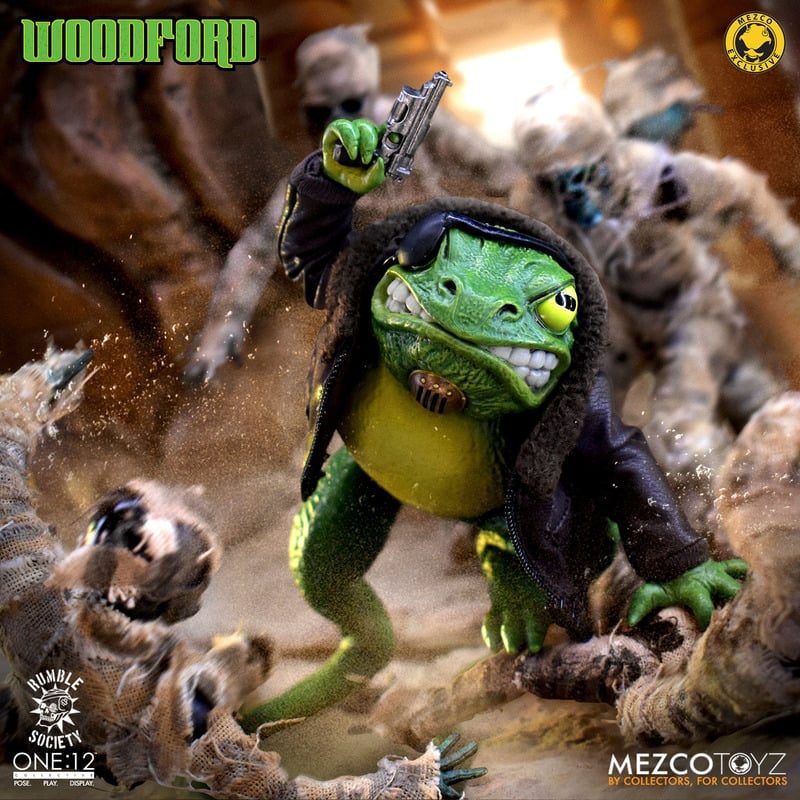 Woodford One:12 Exclusive - Rumble of Society: The first Spectral Agent Mezco Toyz