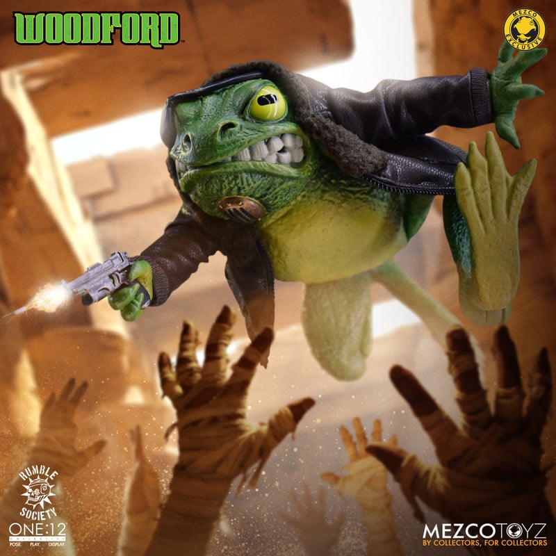 Woodford One:12 Exclusive - Rumble of Society: The first Spectral Agent Mezco Toyz