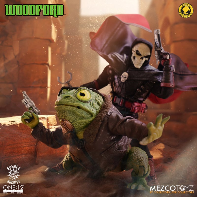 Woodford One:12 Exclusive - Rumble of Society: The first Spectral Agent Mezco Toyz
