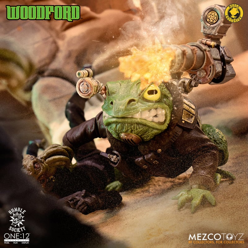 Woodford One:12 Exclusive - Rumble of Society: The first Spectral Agent Mezco Toyz