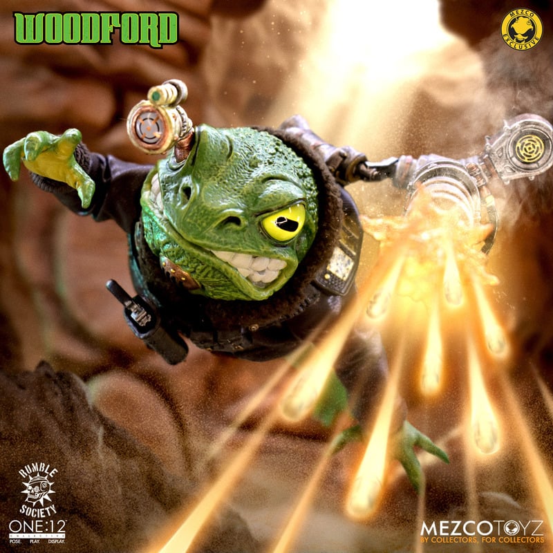 Woodford One:12 Exclusive - Rumble of Society: The first Spectral Agent Mezco Toyz