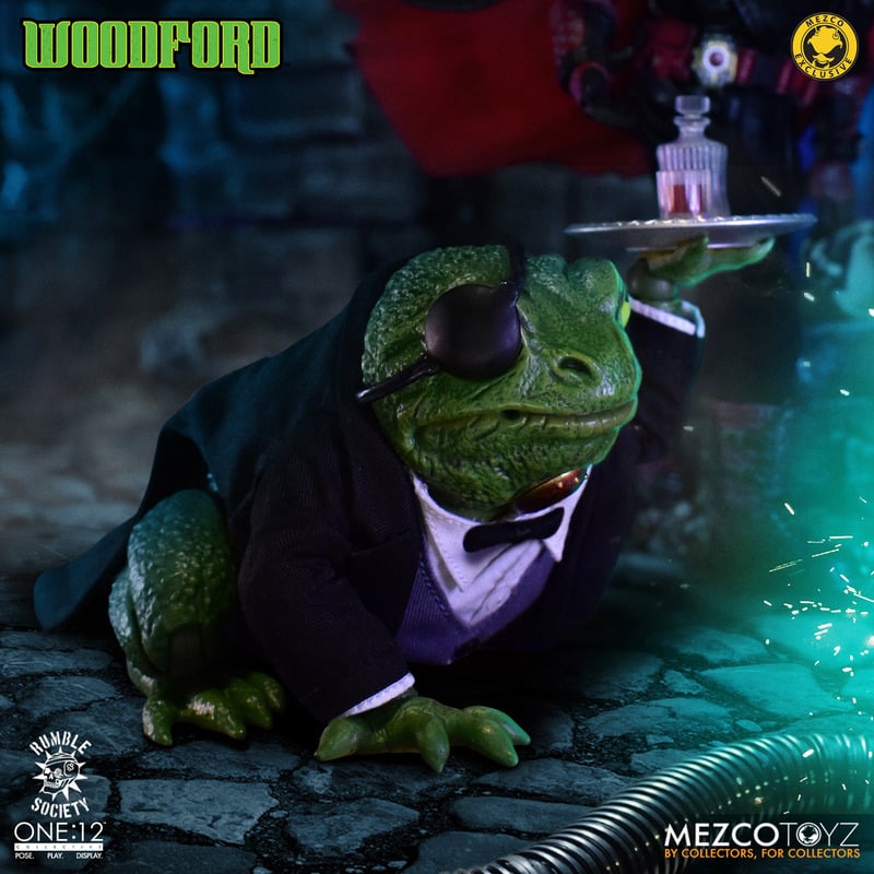Woodford One:12 Exclusive - Rumble of Society: The first Spectral Agent Mezco Toyz
