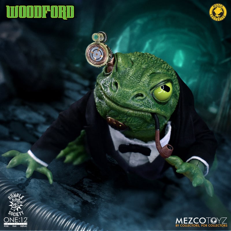 Woodford One:12 Exclusive - Rumble of Society: The first Spectral Agent Mezco Toyz