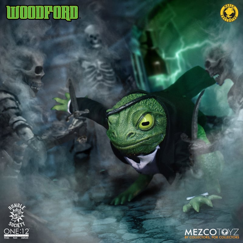 Woodford One:12 Exclusive - Rumble of Society: The first Spectral Agent Mezco Toyz