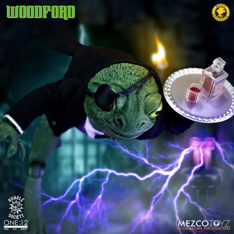 Woodford One:12 Exclusive - Rumble of Society: The first Spectral Agent Mezco Toyz